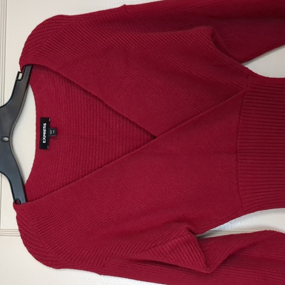 Express Midi Sweater Dress - Picture 8 of 14